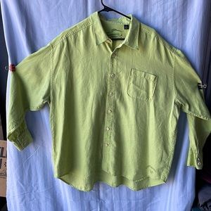 Green, 100% Linen, Tommy Bahama, XXL